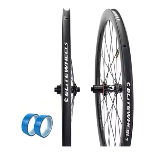 Roda Elite Disco Wheels Ent Speed Bike 700c 50mm Tubeless Clincher